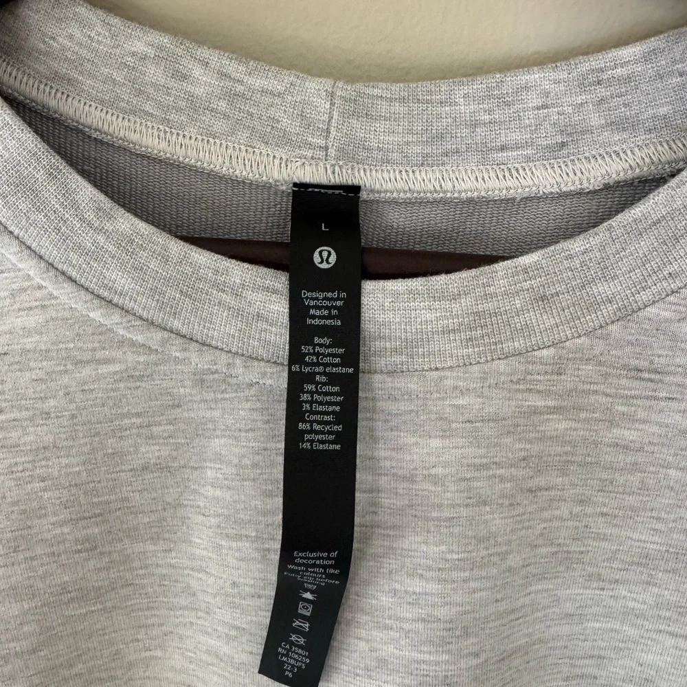 lululemon Men's Steady State Colorado Buffaloes Crewneck Mens large - Picture 3 of 9